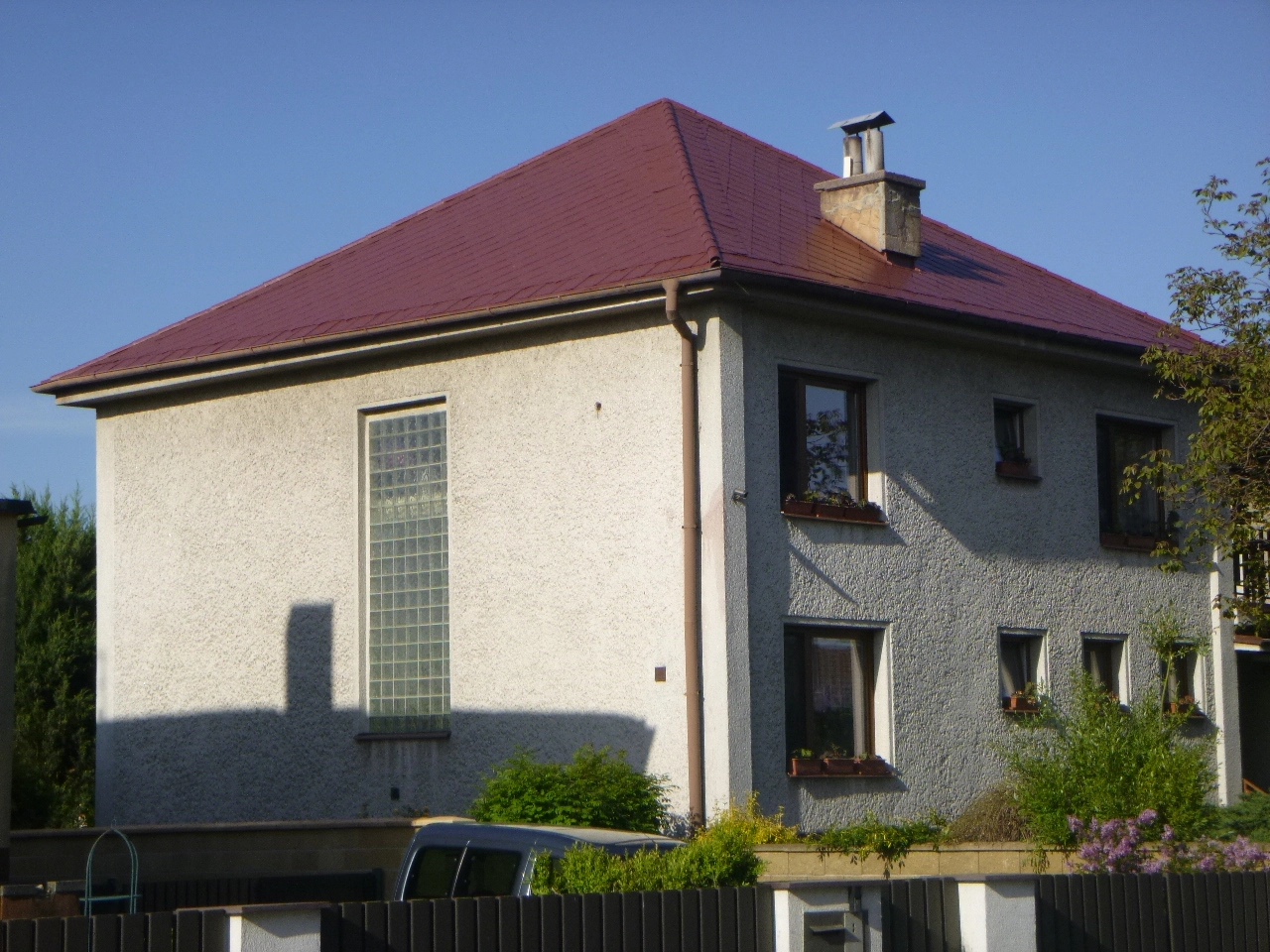 Renovační nátěr eternitové střechy