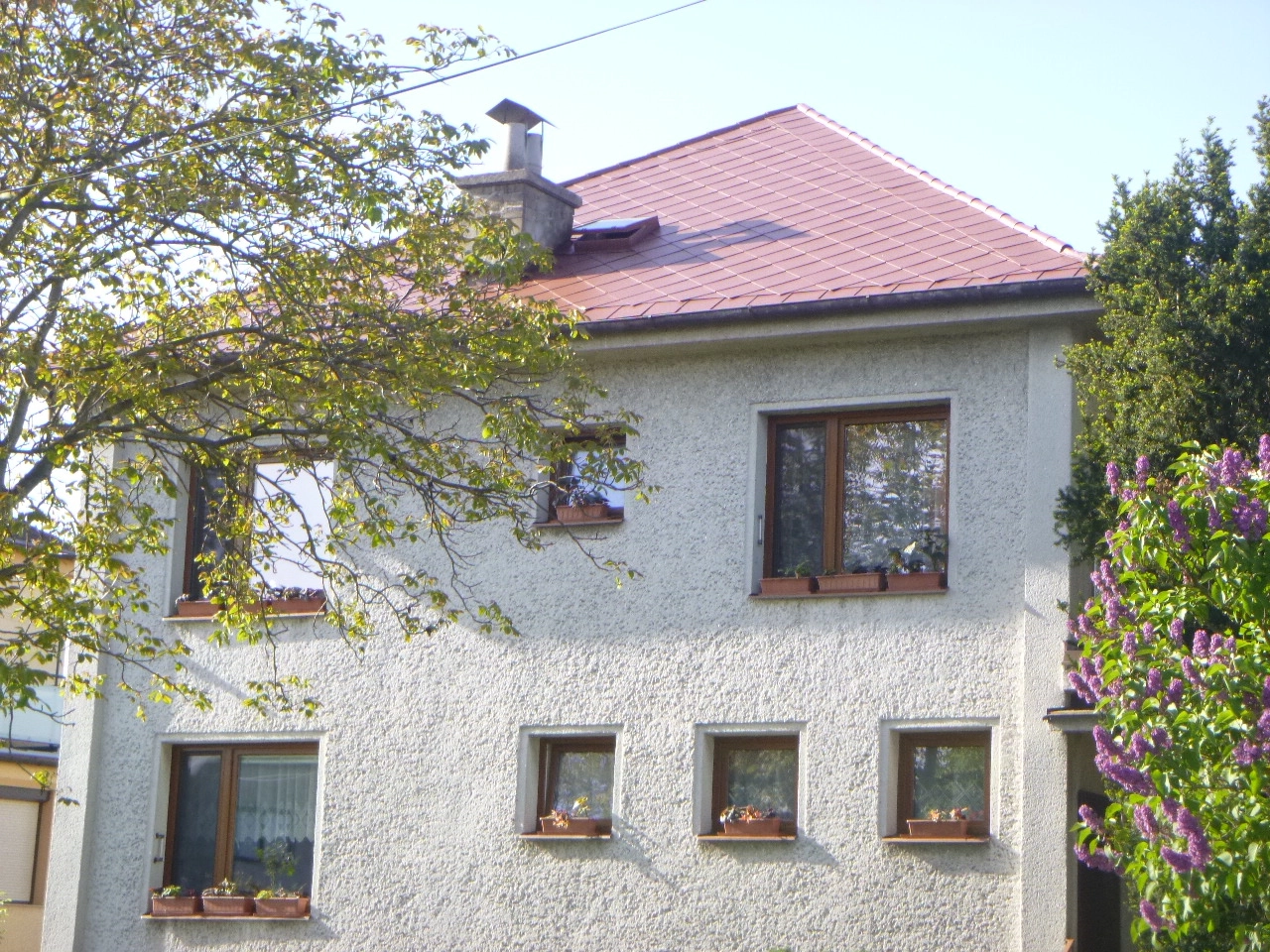 Renovační nátěr eternitové střechy