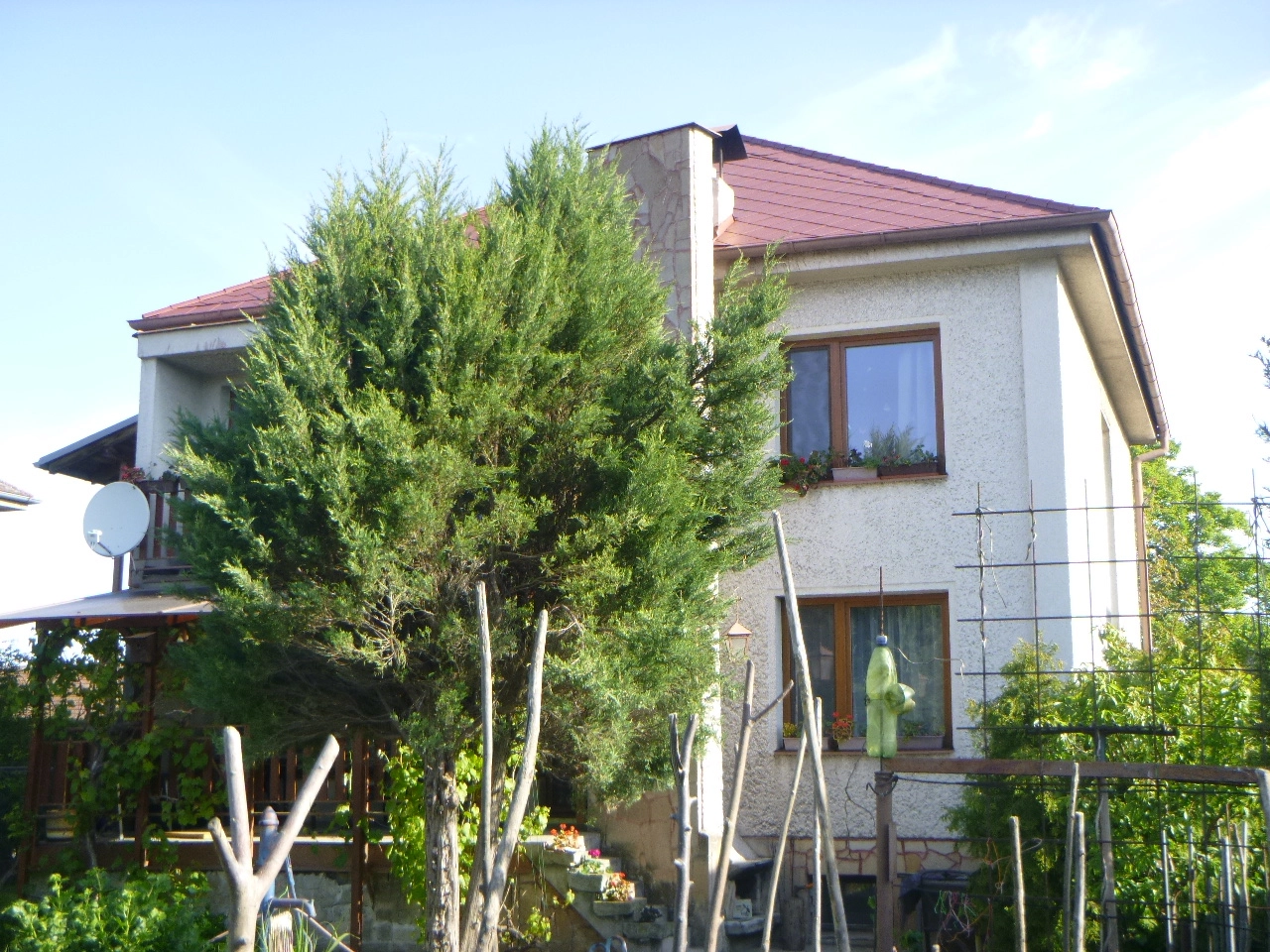 Renovační nátěr eternitové střechy