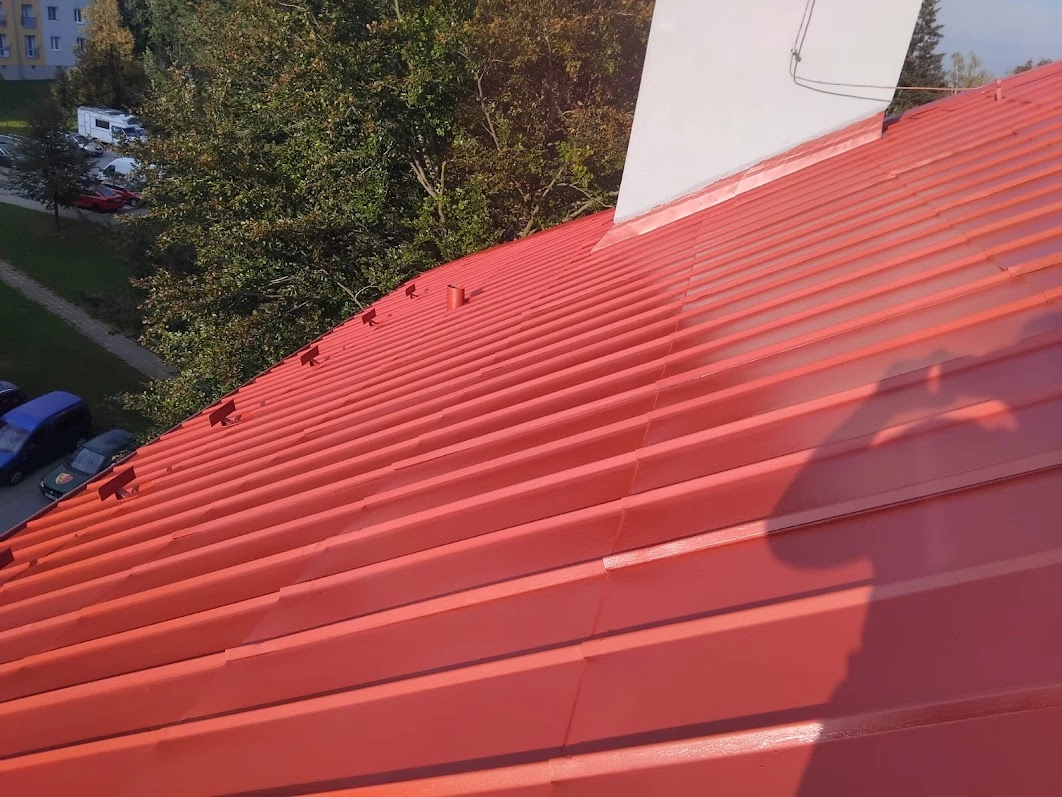 Renovační nátěr taškové střechy