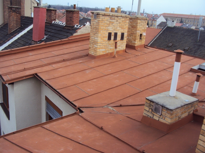 Renovační nátěr plechové střechy - Brno - Obrázek 3