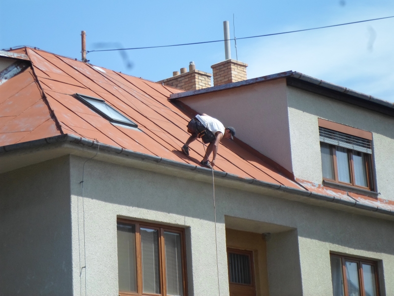 Renovační nátěr plechové střechy - Brno - Obrázek 5