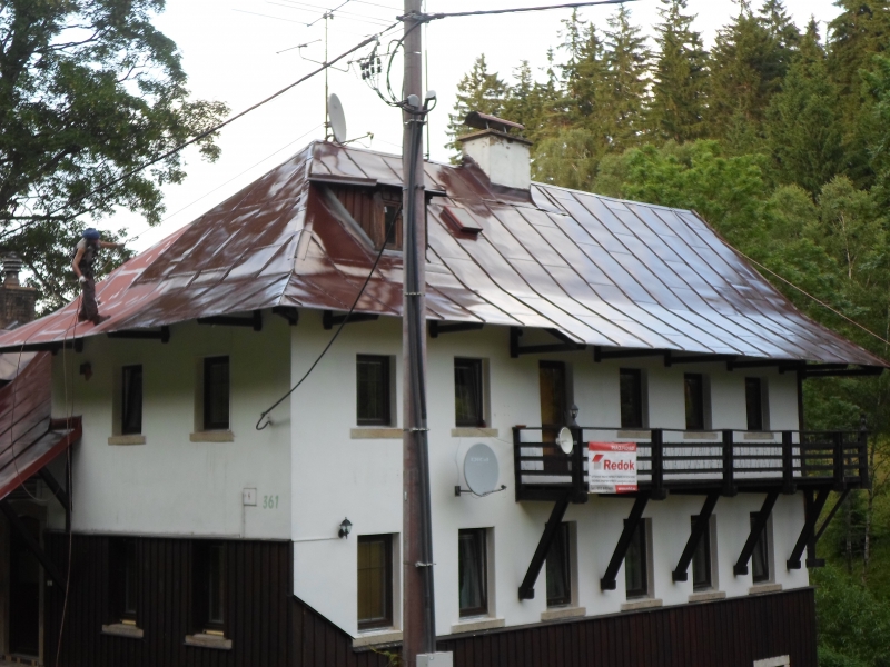 Renovační nátěr plechové střechy - Lučany nad Nisou - Obrázek 8