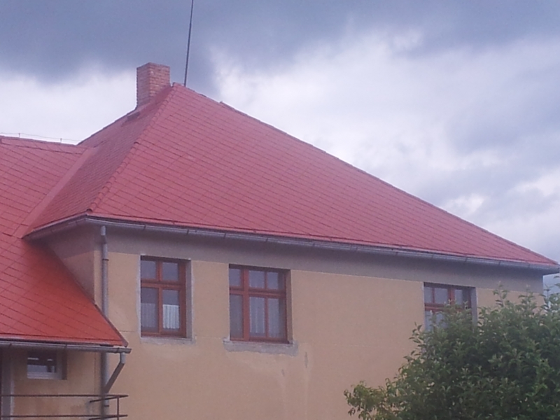 Renovační nátěr eternitové střechy - Radimovice; okres Tábor - Obrázek 8