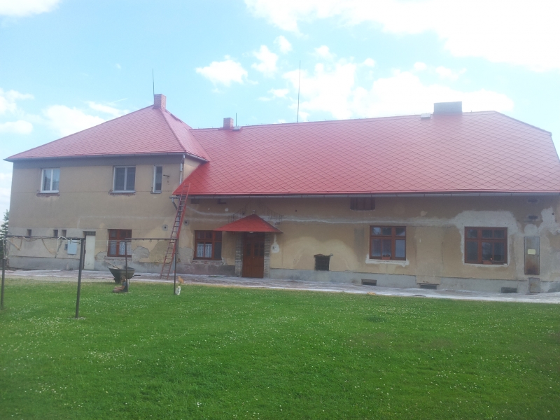Renovační nátěr eternitové střechy - Radimovice; okres Tábor - Obrázek 7