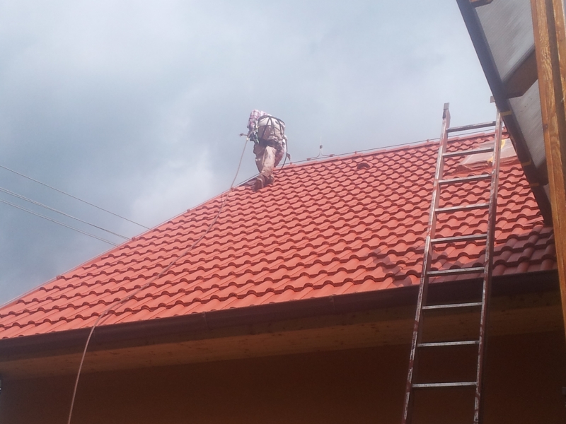 Renovační nátěr taškové střechy - okres Česká Lípa - Obrázek 3