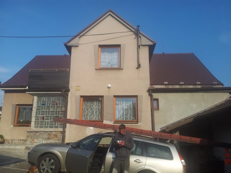 po realizaci-Renovační nátěr eternitové střechy