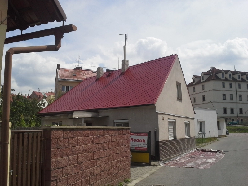 po realizaci-Renovační nátěr eternitové střechy