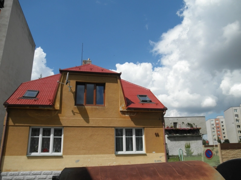 po realizaci-Renovační nátěr alukrytové střechy