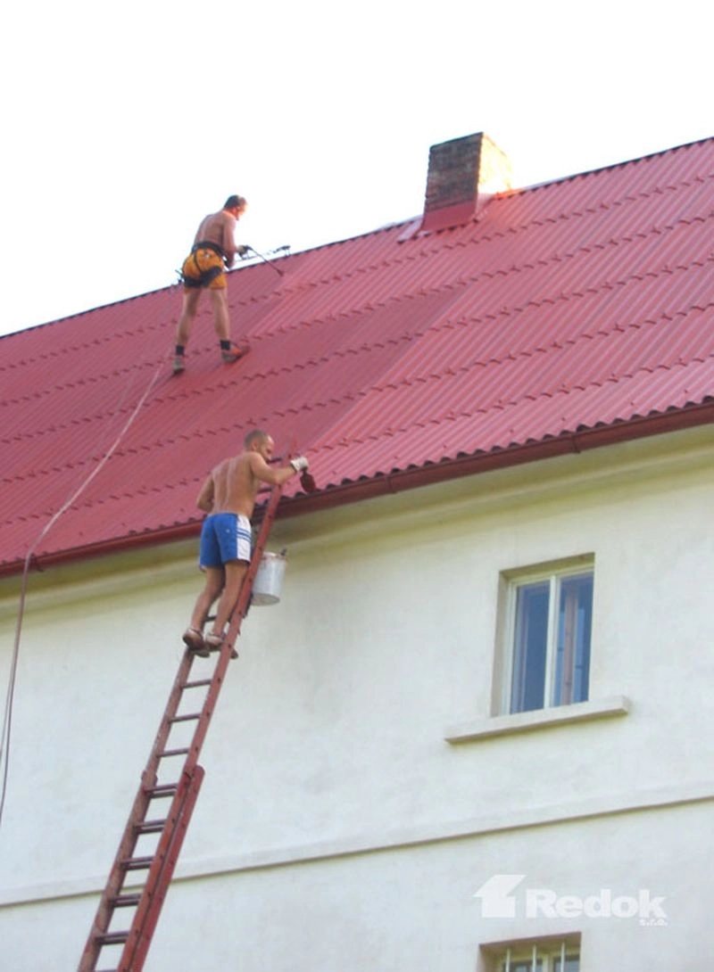 Nátěr eternitové střechy