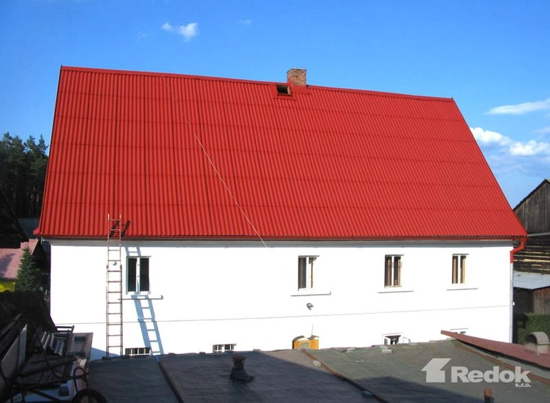 Nátěr eternitové střechy