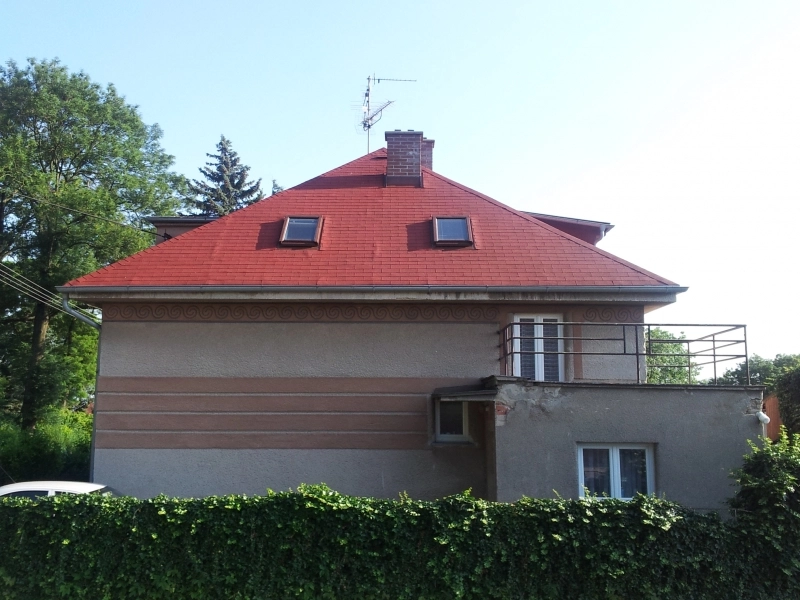 Nátěr asfaltové (šindelové) střechy