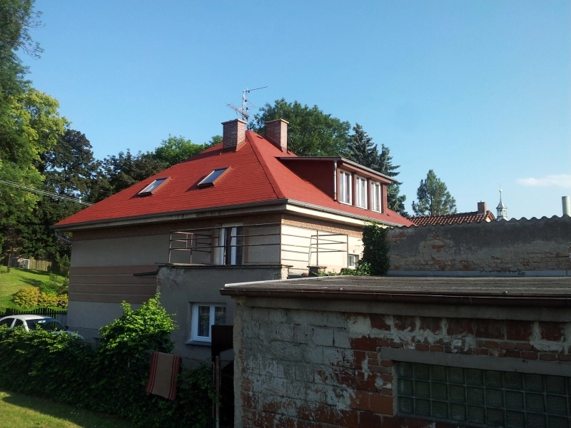 Nátěr asfaltové (šindelové) střechy