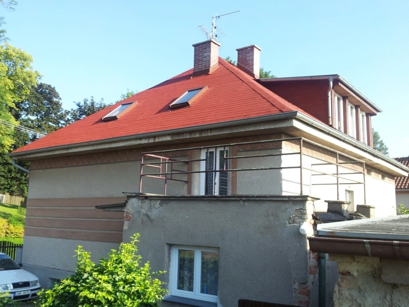 Nátěr asfaltové (šindelové) střechy