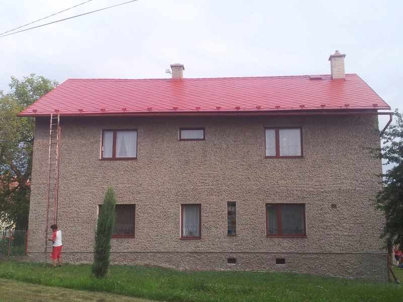 Nátěr eternitové střechy
