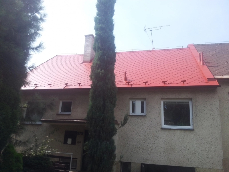 Nátěr eternitové střechy