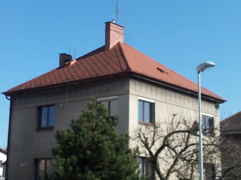 Nátěr eternitové střechy