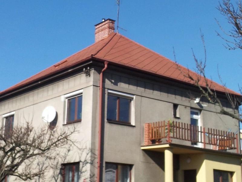Nátěr eternitové střechy
