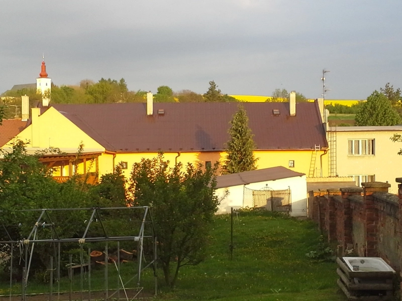 Renovační nátěr plechové střechy