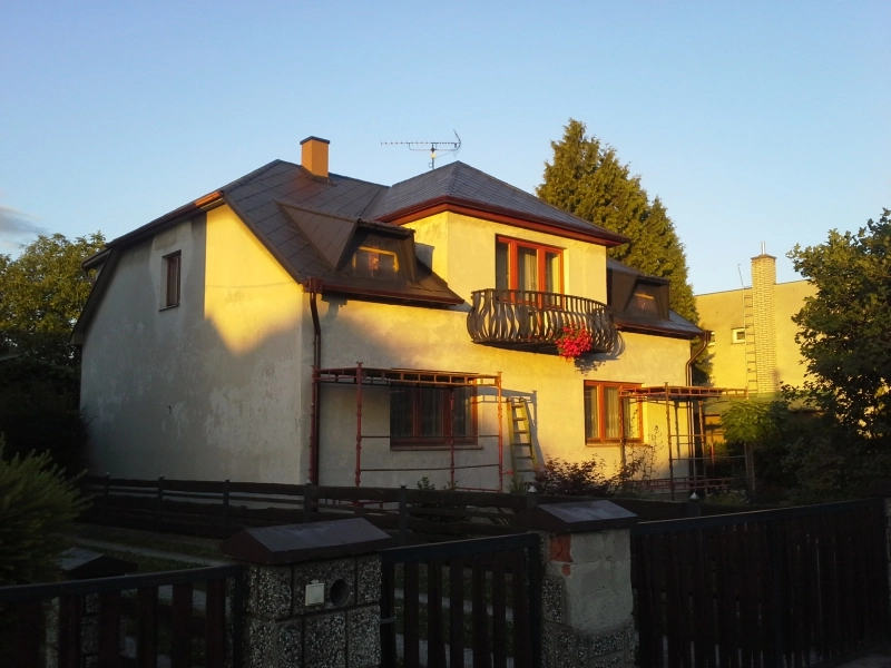 Nátěr eternitové střechy