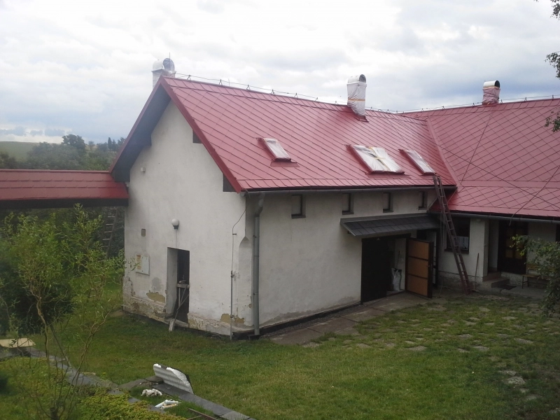Nátěr eternitové střechy