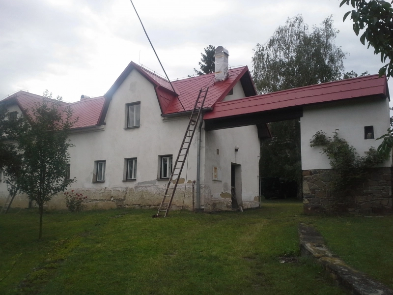 Nátěr eternitové střechy