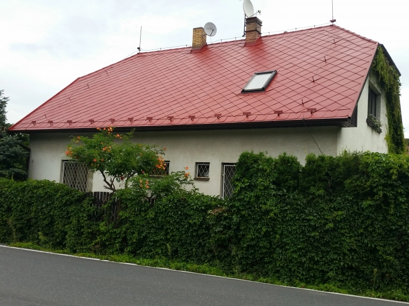 Nátěr eternitové střechy