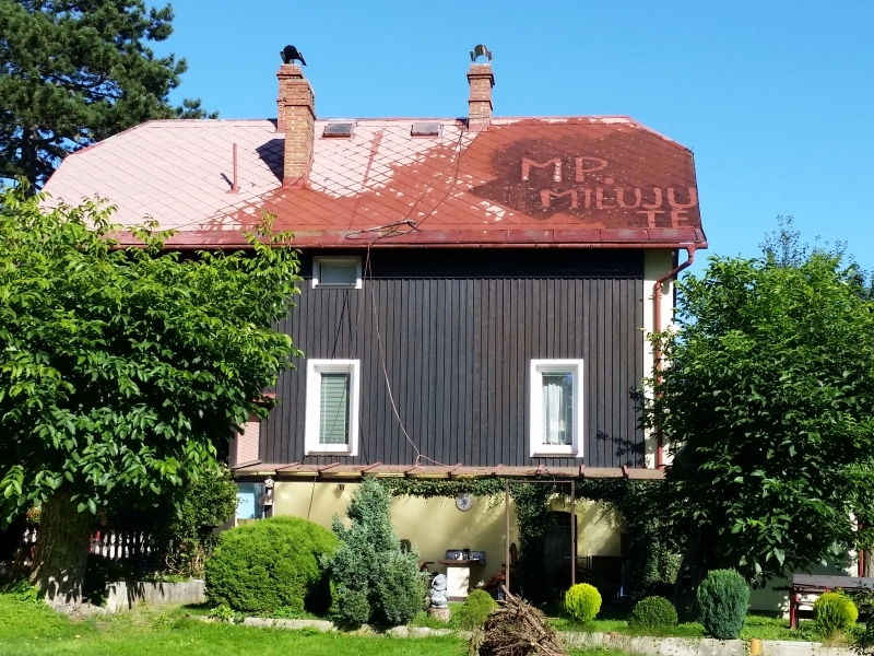 Nátěr eternitové střechy