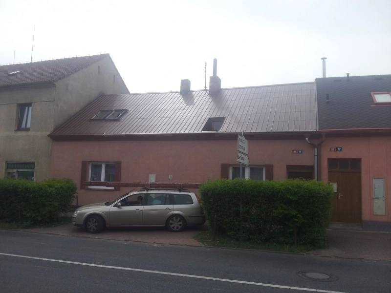 Renovační nátěr alukrytové střechy