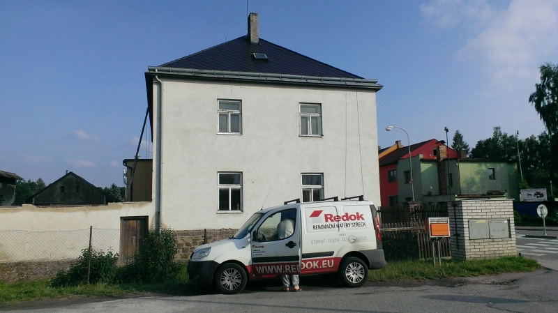 Nátěr eternitové střechy