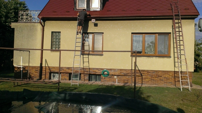 Nátěr eternitové střechy