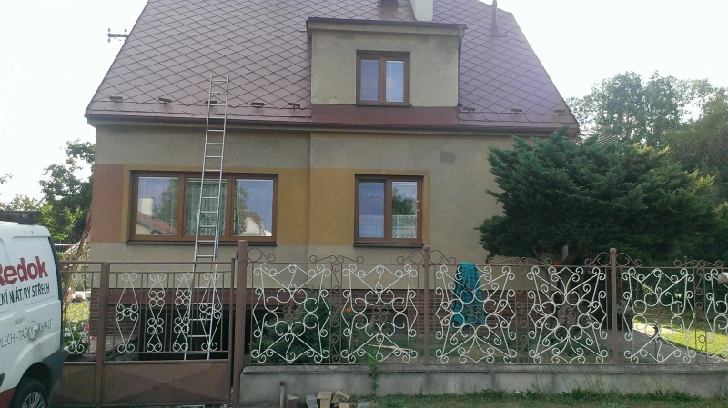 Nátěr eternitové střechy