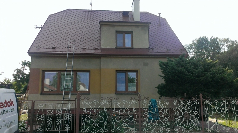 Nátěr eternitové střechy