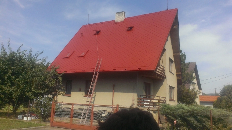 Nátěr eternitové střechy