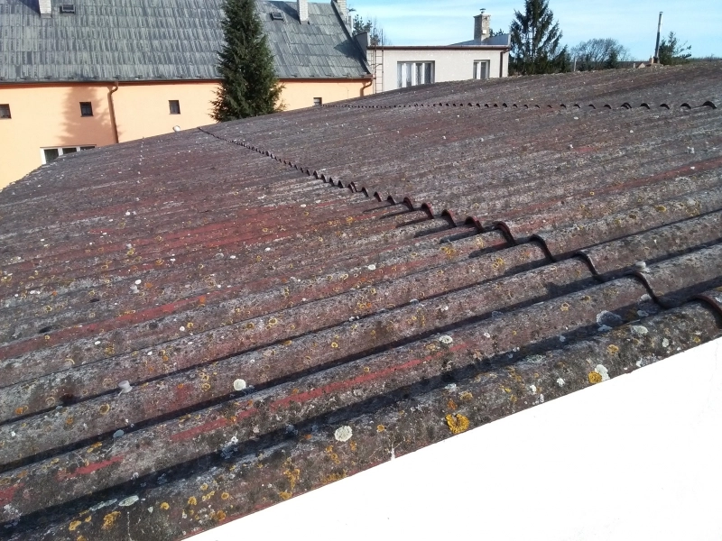 Renovační nátěr plechové střechy