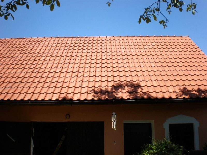 Nátěr taškové střechy