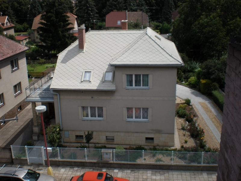 Nátěr eternitové střechy