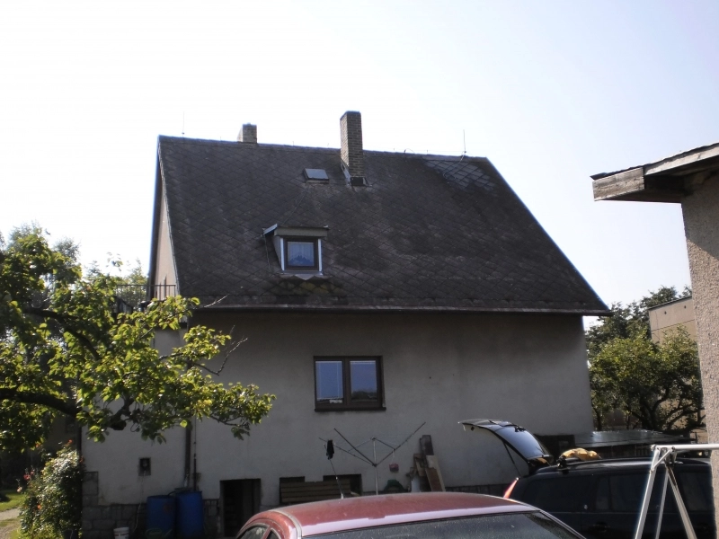 Nátěr eternitové střechy