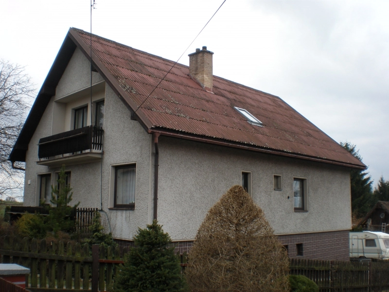Nátěr vlnité eternitové střechy