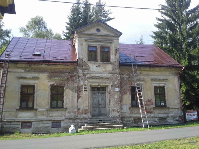 Renovační nátěr plechové střechy - Lučany nad Nisou