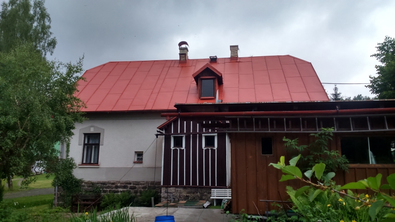 Renovace plechových střech