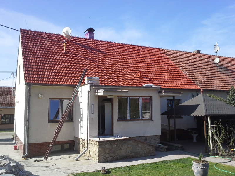 Renovace taškových střech