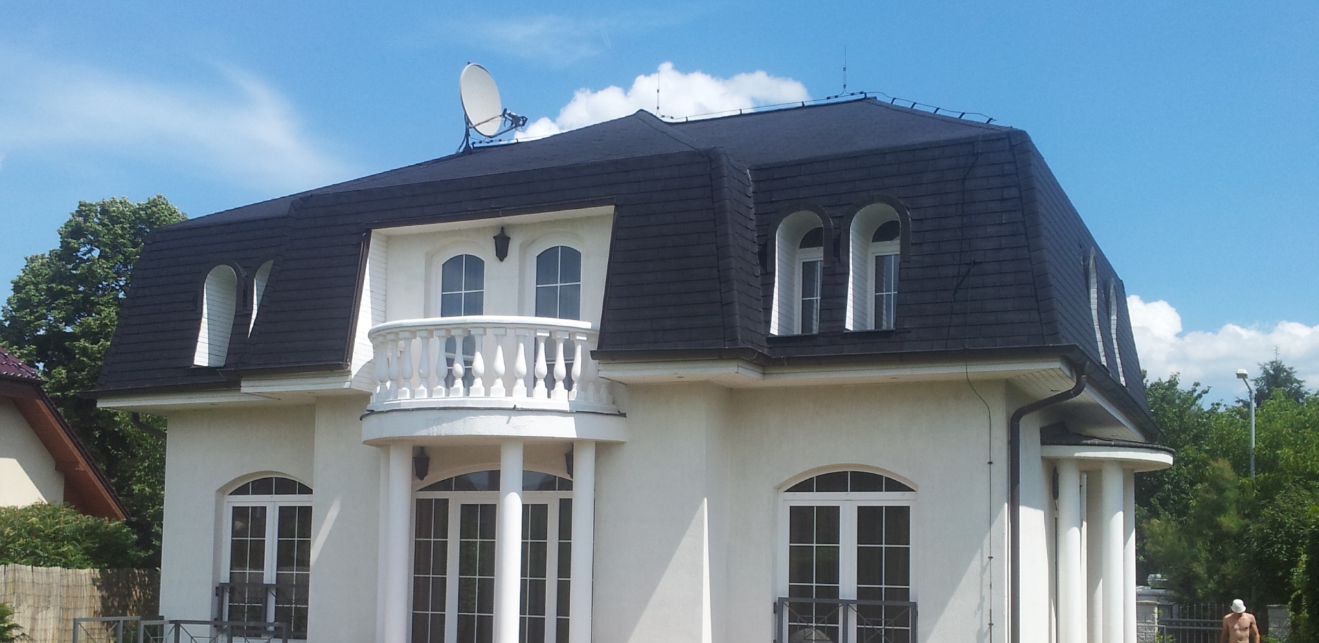 Nátěry střech a renovace - asfaltové střechy