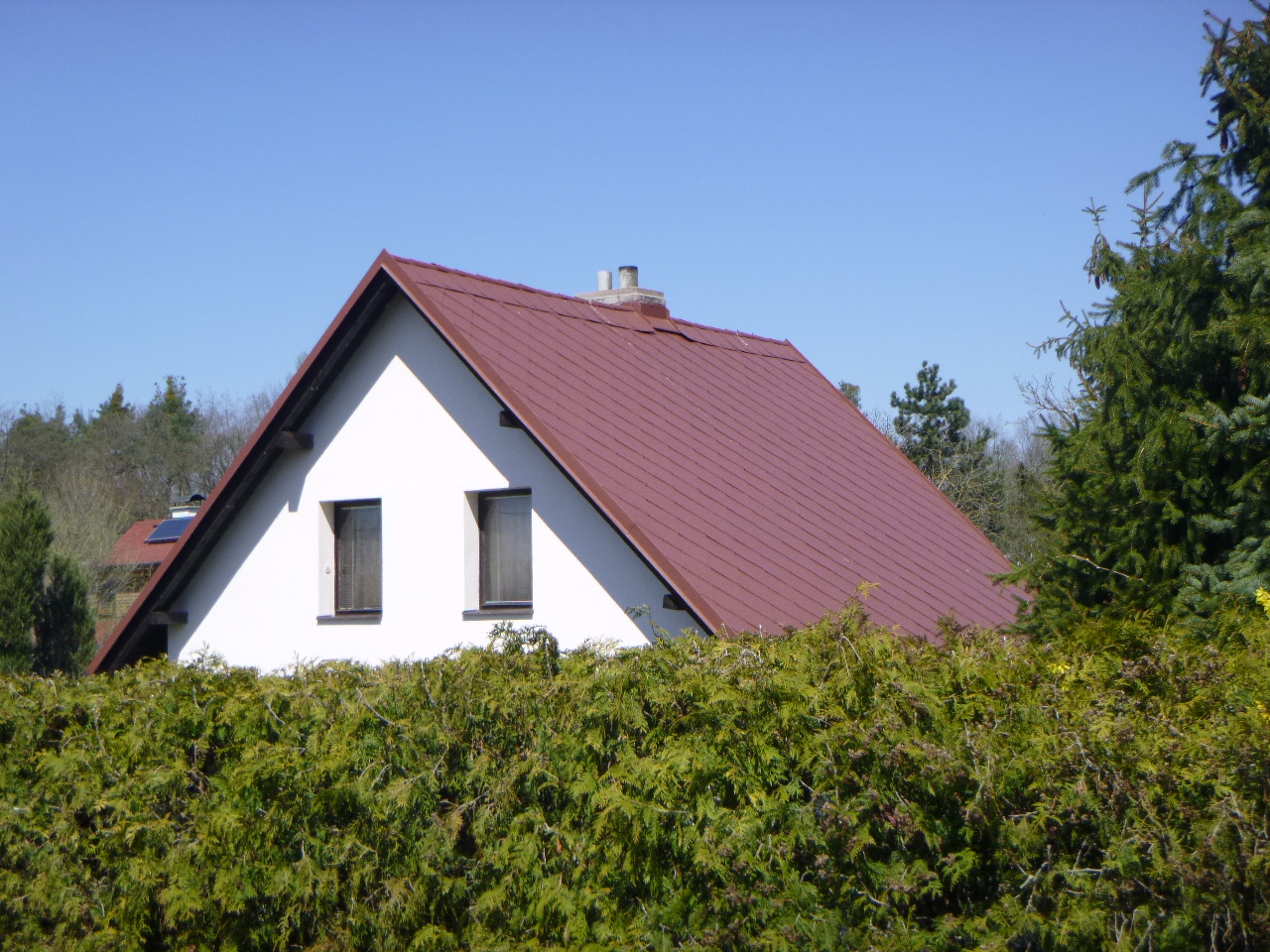 Renovační nátěr eternitové střechy - Obrázek 1