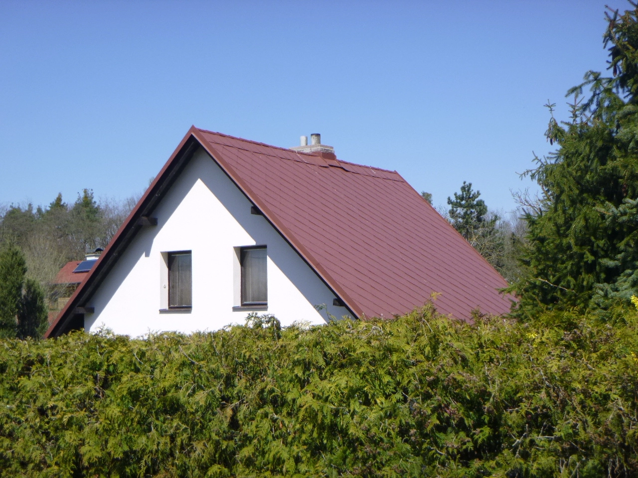 Renovační nátěr eternitové střechy