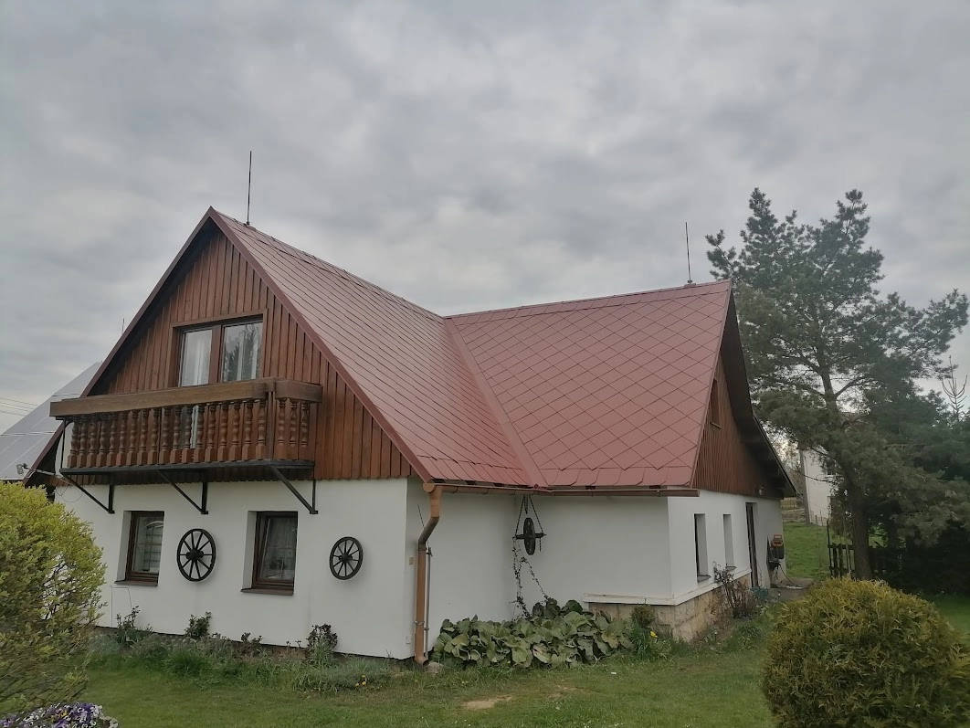 Renovační nátěr eternitové střechy