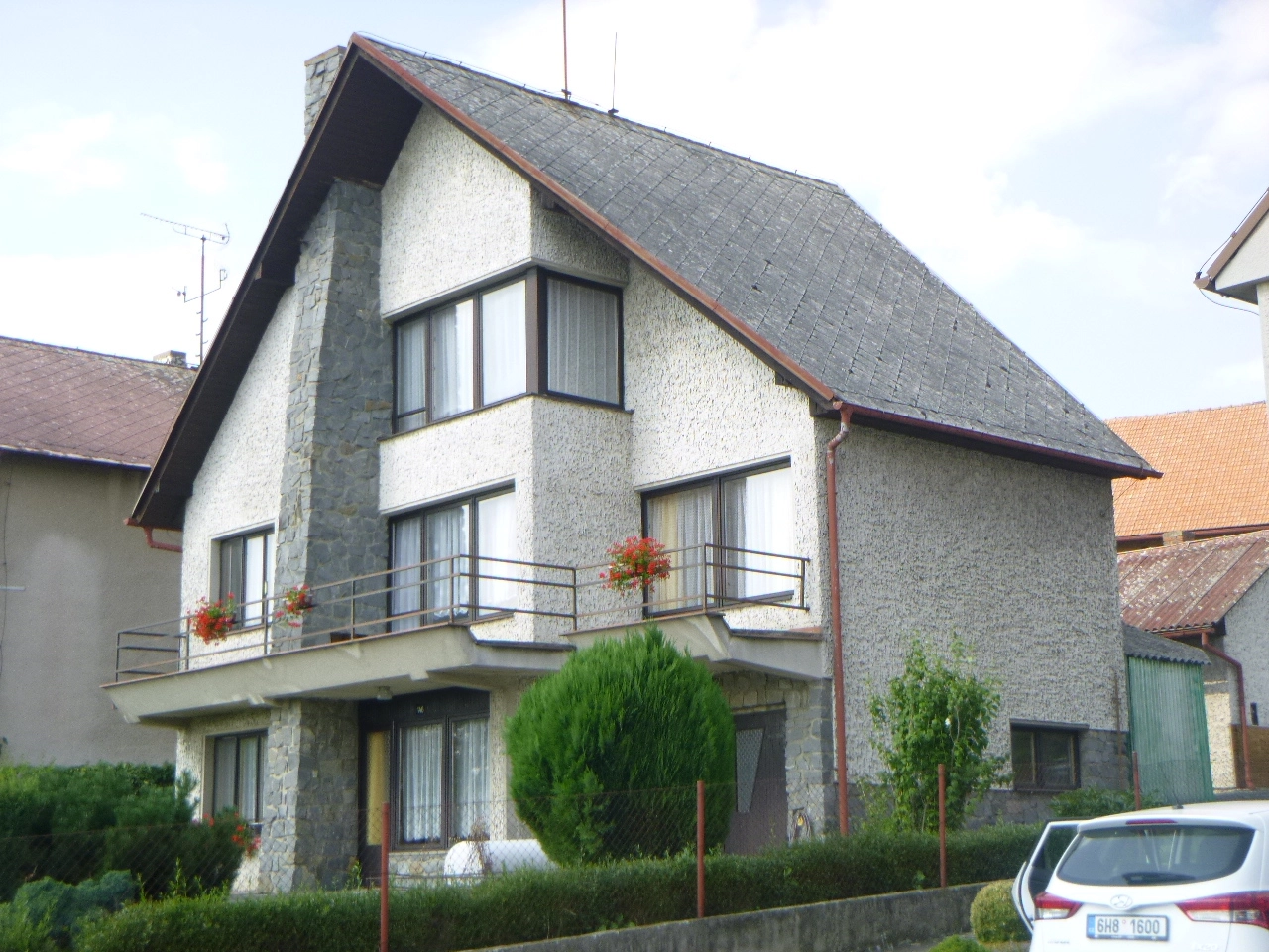 Renovační nátěr eternitové střechy