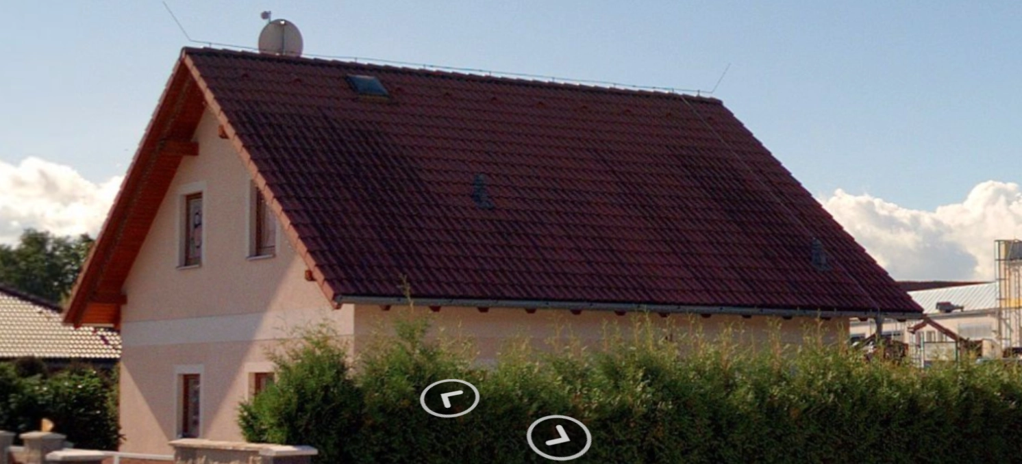 Renovační nátěr taškové střechy