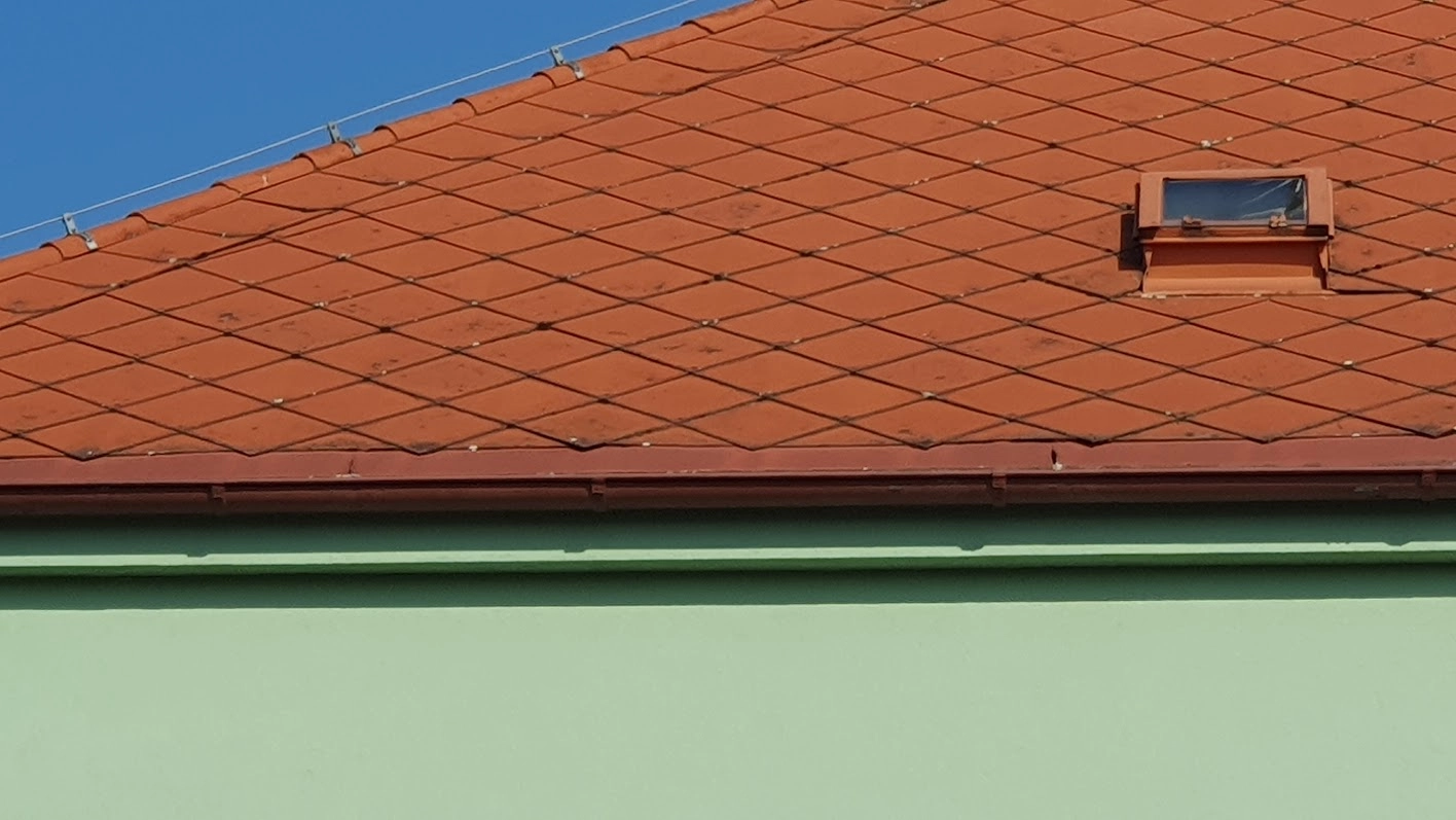 Nátěr eternitové střechy