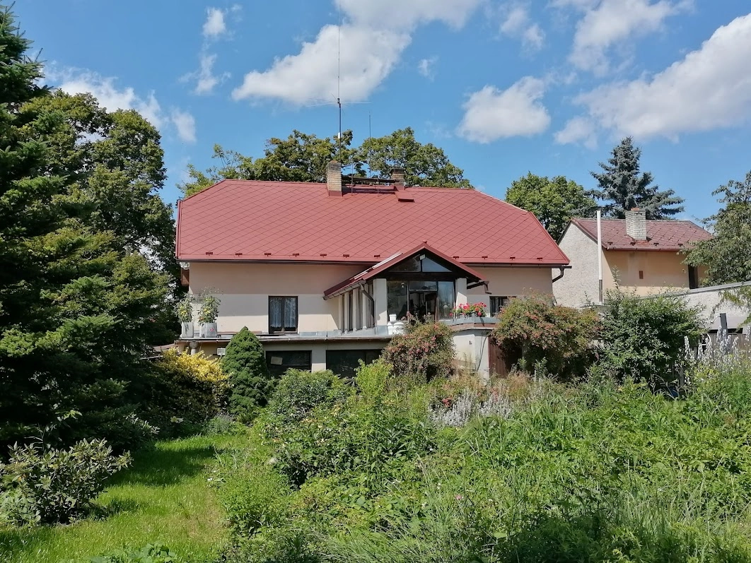 Renovační nátěr eternitové střechy - po